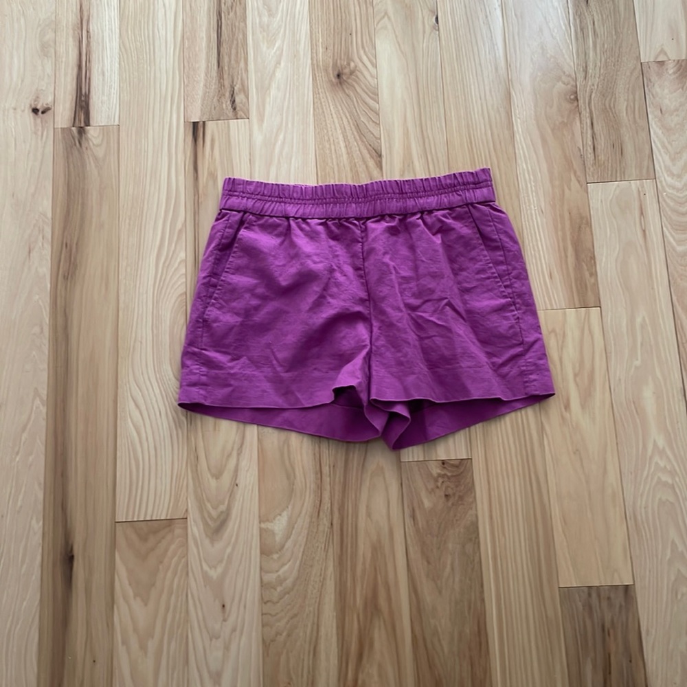 Magenta Causal Shorts